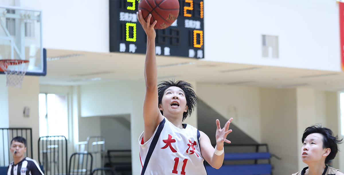 大漢陳家安攻下全場最高40分帶領球隊獲勝。攝/曾泓睿