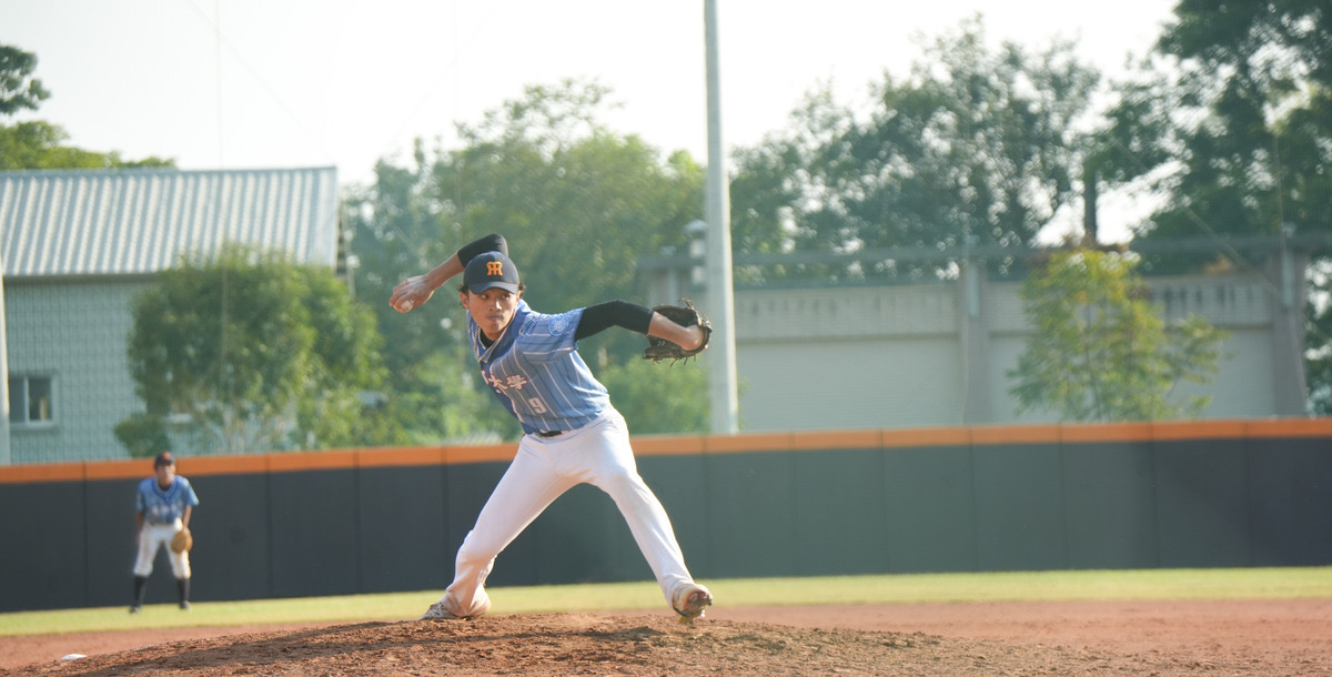東海蔡士言七局完投完封奪勝。攝/李昀潔
