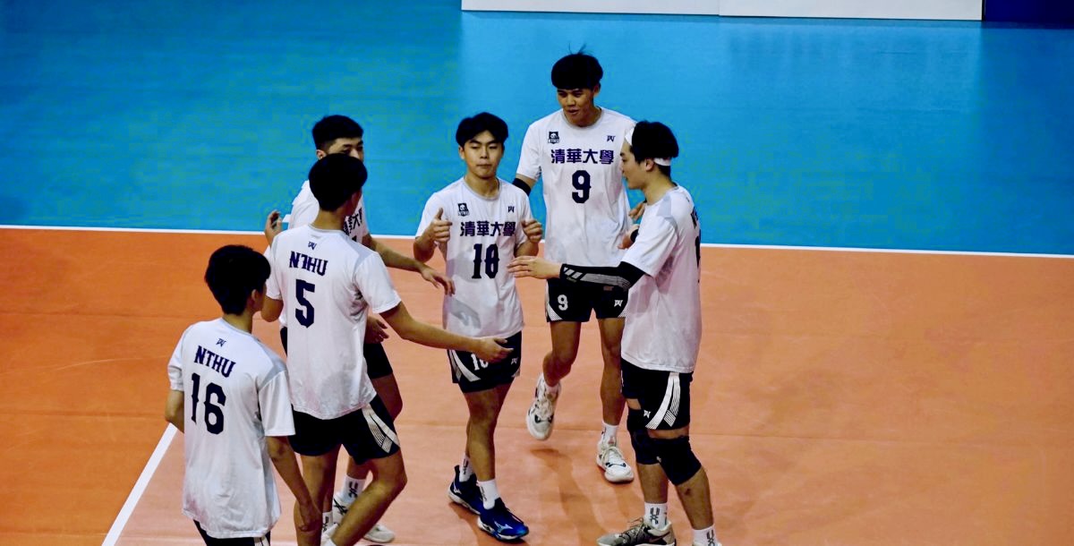 清大展現極好的團隊配合。攝/游麗穎