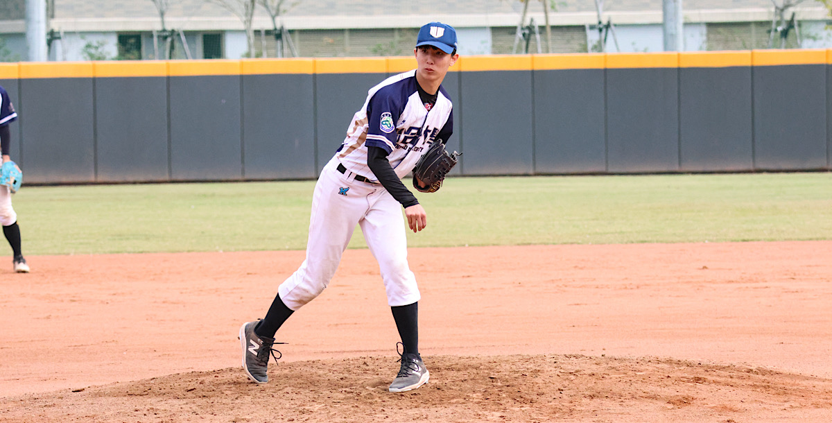 聯合韋彥宇繳出先發完投僅失1分的好表現。攝/陳姸澄