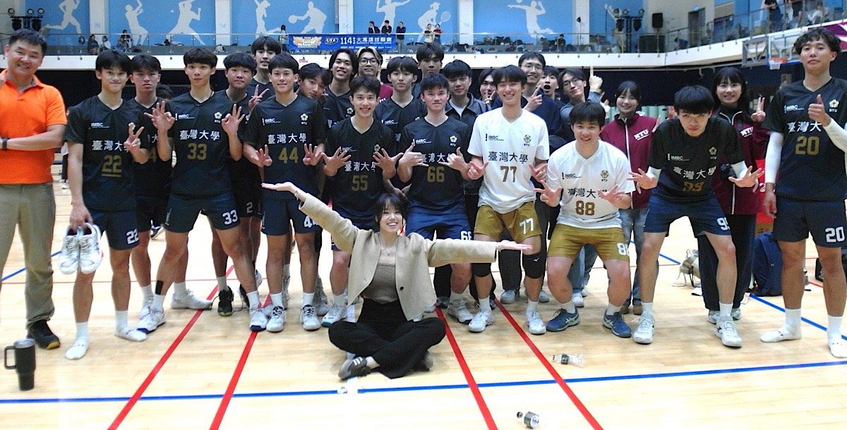 臺大奪複賽二連勝。攝/鄭筠穎