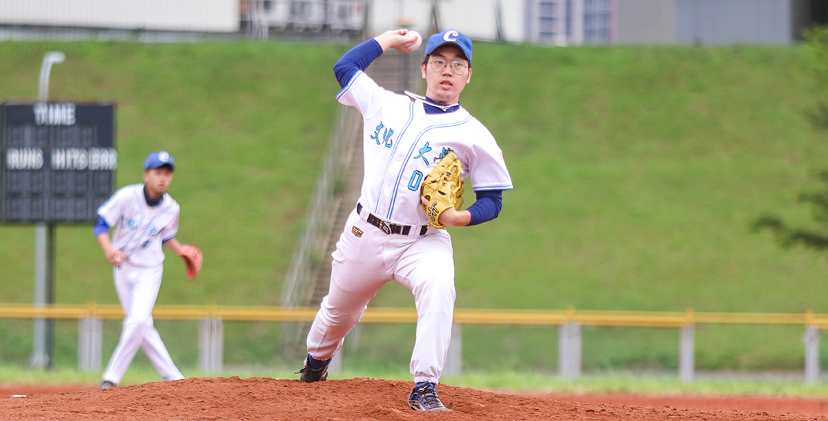 陳旻緯4局好投飆6次三振,完美壓制對手。攝/高霈妤