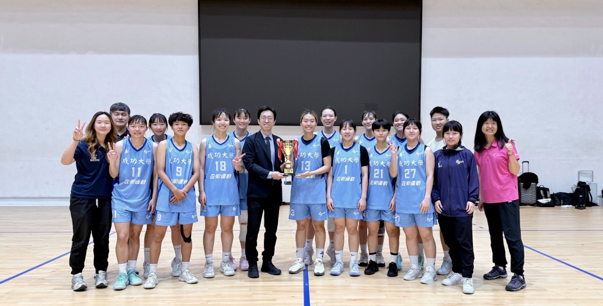 成大第二節一波流奠定勝基，睽違兩年再度奪得季軍。攝/王詠盛