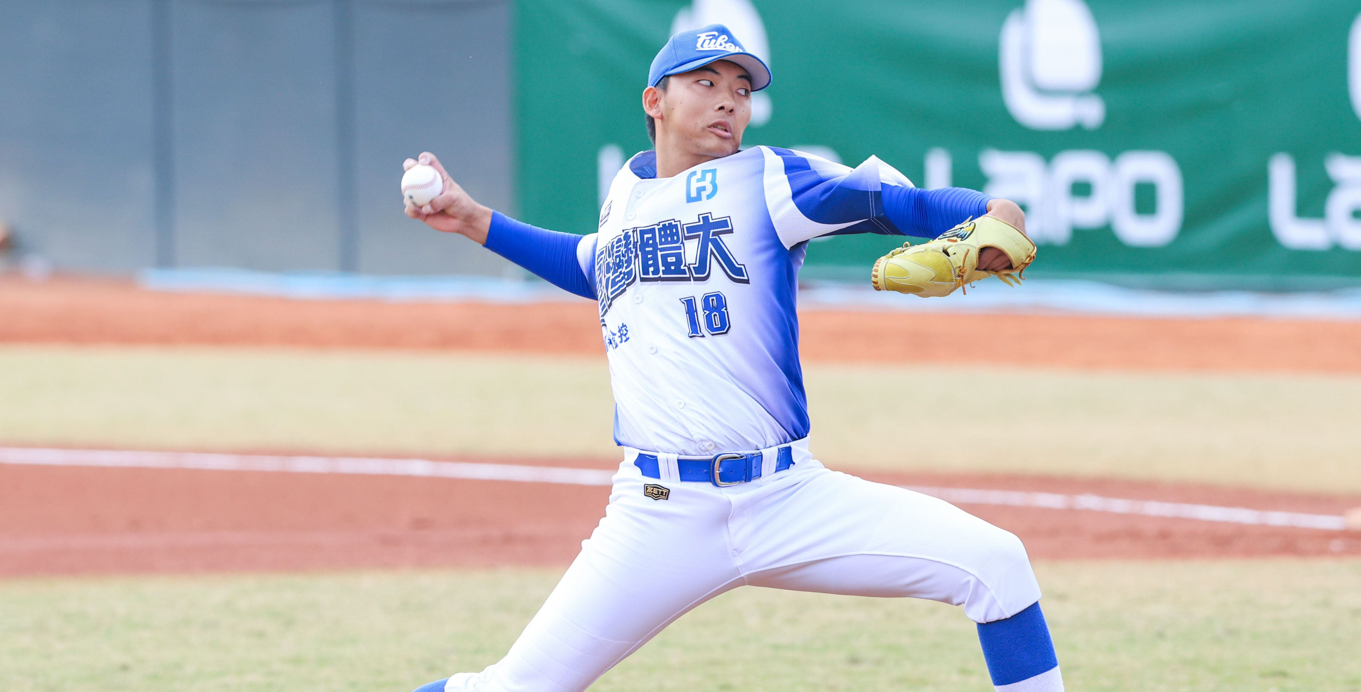 台體深見一騎先發5局失2分。攝/大會