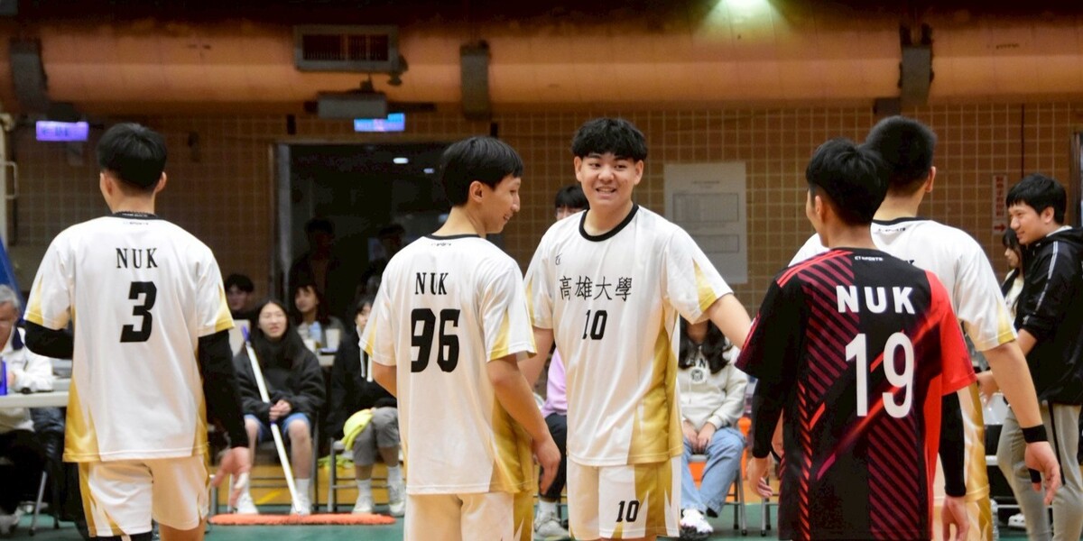 高大全員皆兵，團結取得二連勝。攝/廖心瑀
