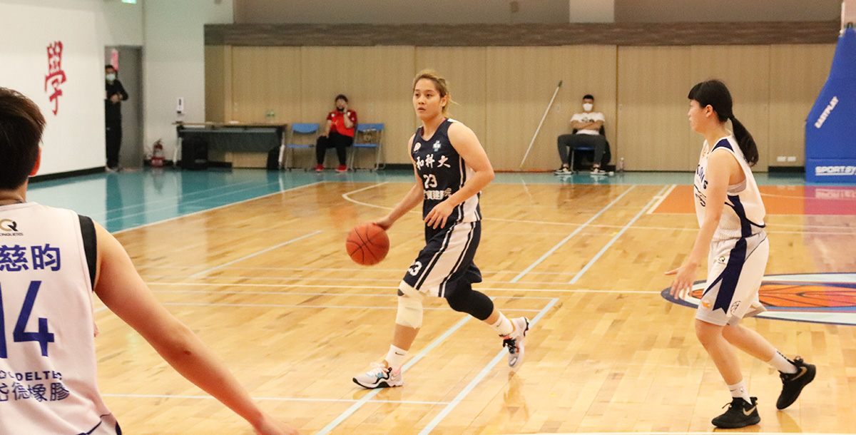 美和隊長陳千惠本場拿下8分,率隊取勝續保全勝戰績。攝/王騰毅