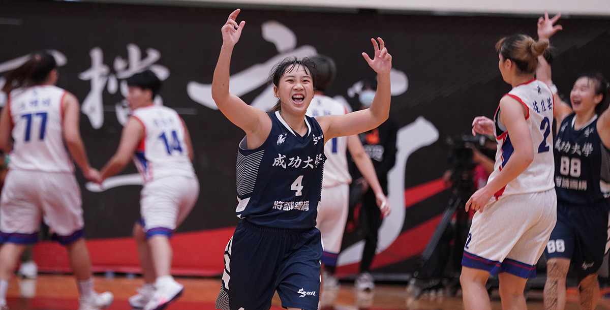 王勻妤決勝節投進重要三分球。攝/大專體總