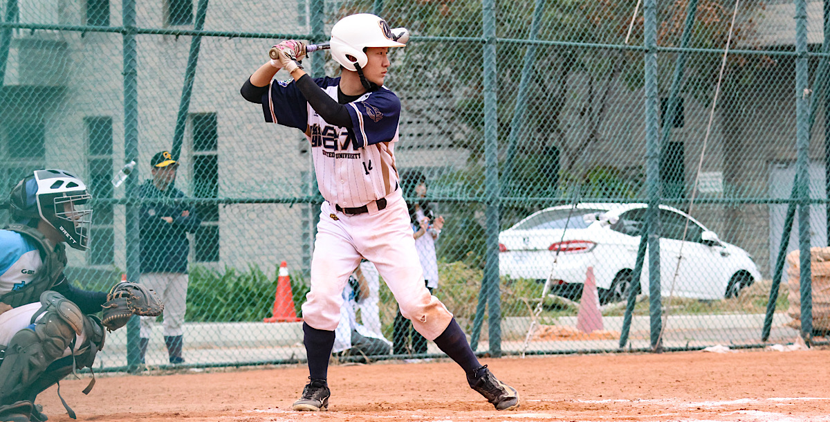 聯合劉詠再見安打，幫助球隊拿下勝利。攝/陳姸澄