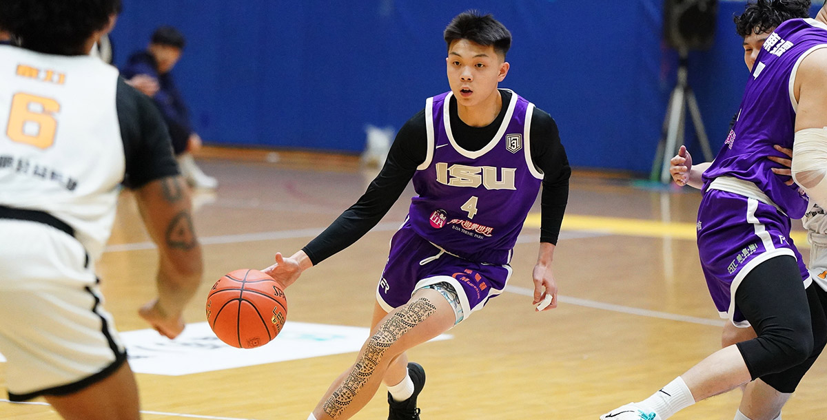 義守大學黃尹元攻下全場最高22分，命中3記外線。攝/大專體總