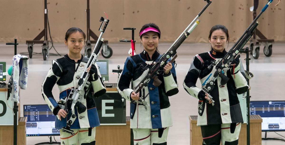清大周亞瑄不僅奪下個人金牌，更以629.5分達成名古屋亞運參賽標準。圖/全大運辦公室提供