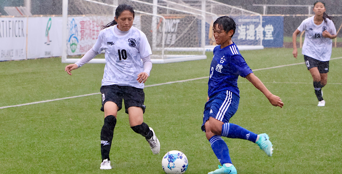 臺師大高馨為球隊率先取分,貢獻良多。攝/陳品儒