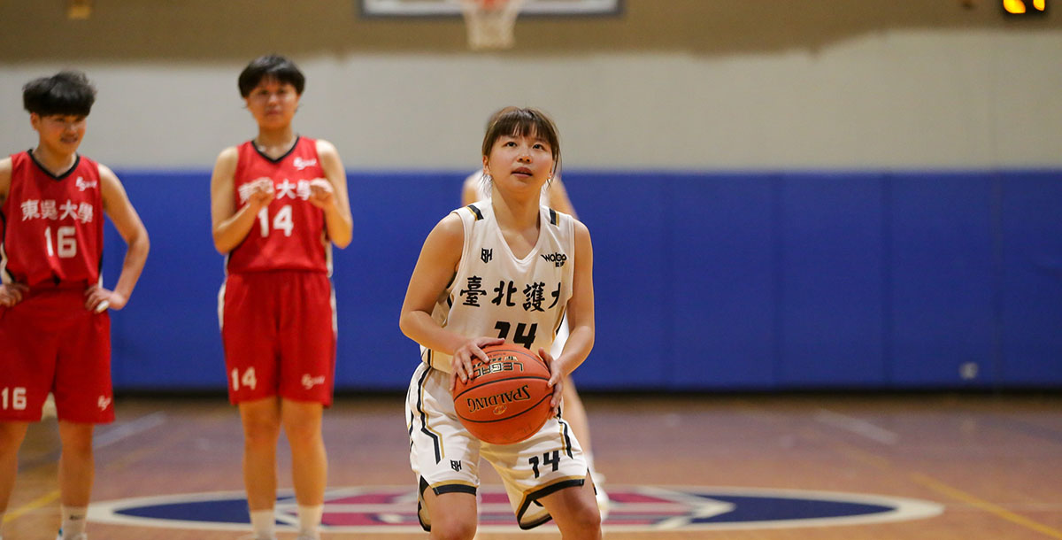 北護羅靖雅,今日拿下17分。程琳/攝