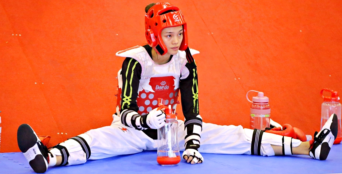 蘇柏亞為去年亞運金牌國手。照片提供/中華跆拳道培訓隊粉絲專頁