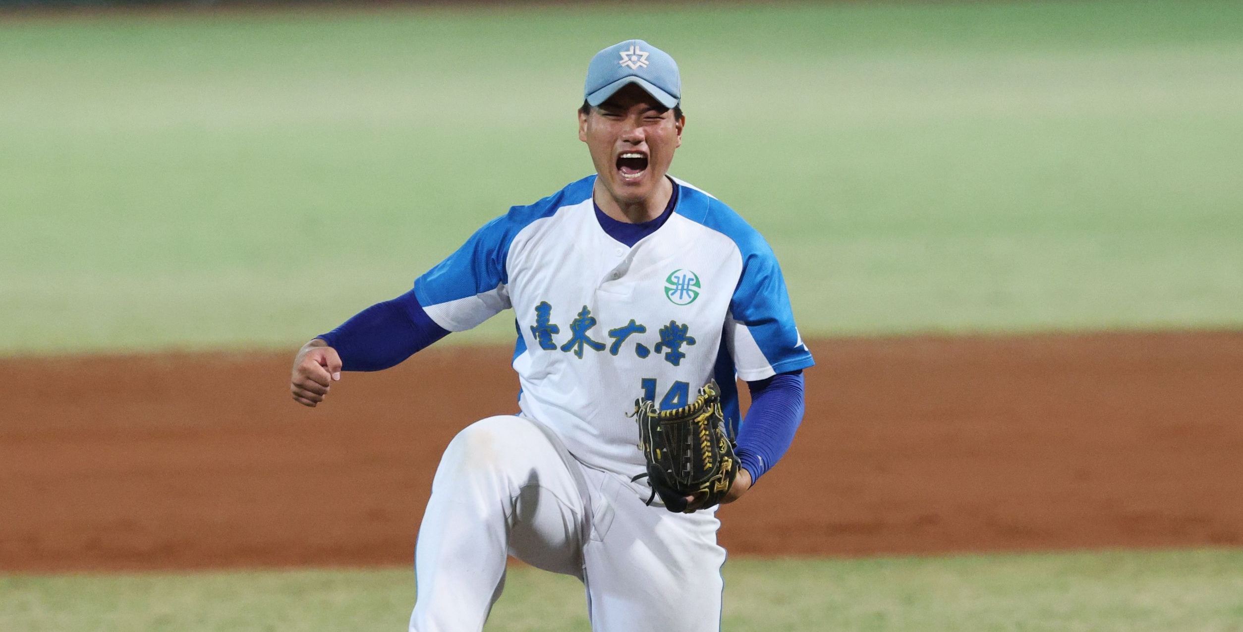 臺東大學林誠恩8K完封勝。攝/大會