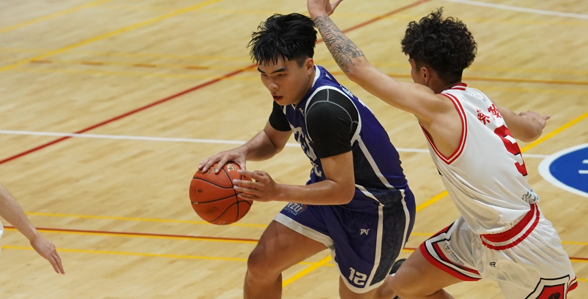 元智陳立宇切入突破。攝/張嘉瓘