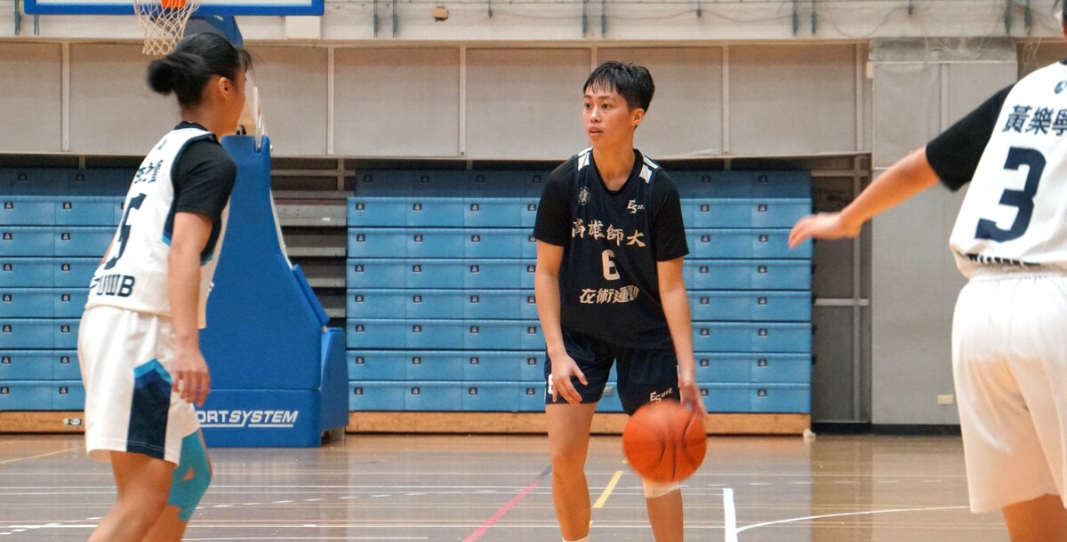 高師大柯宇欣拿下22分，扛起球隊進攻。攝/廖心瑀