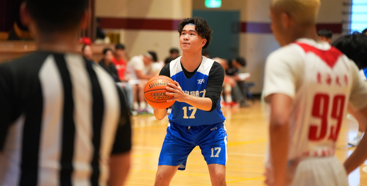 臺體隊長林宇軒串連團隊進攻並穩定場上節奏。攝／施浚璿