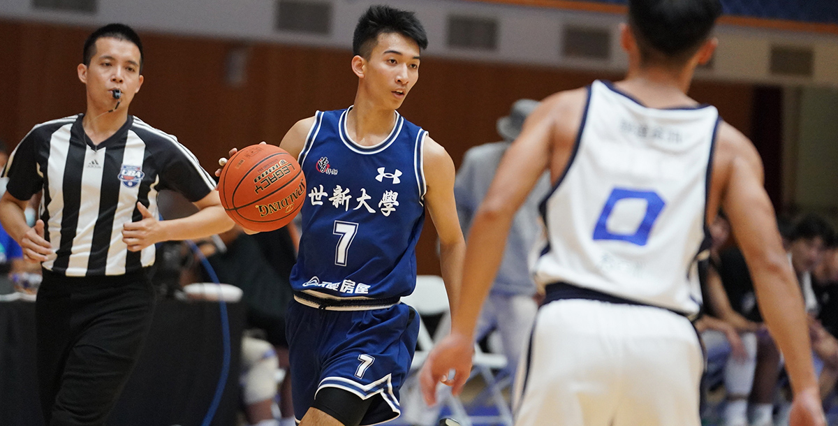 世新大學張俊生20分5抄截。攝/大專體總