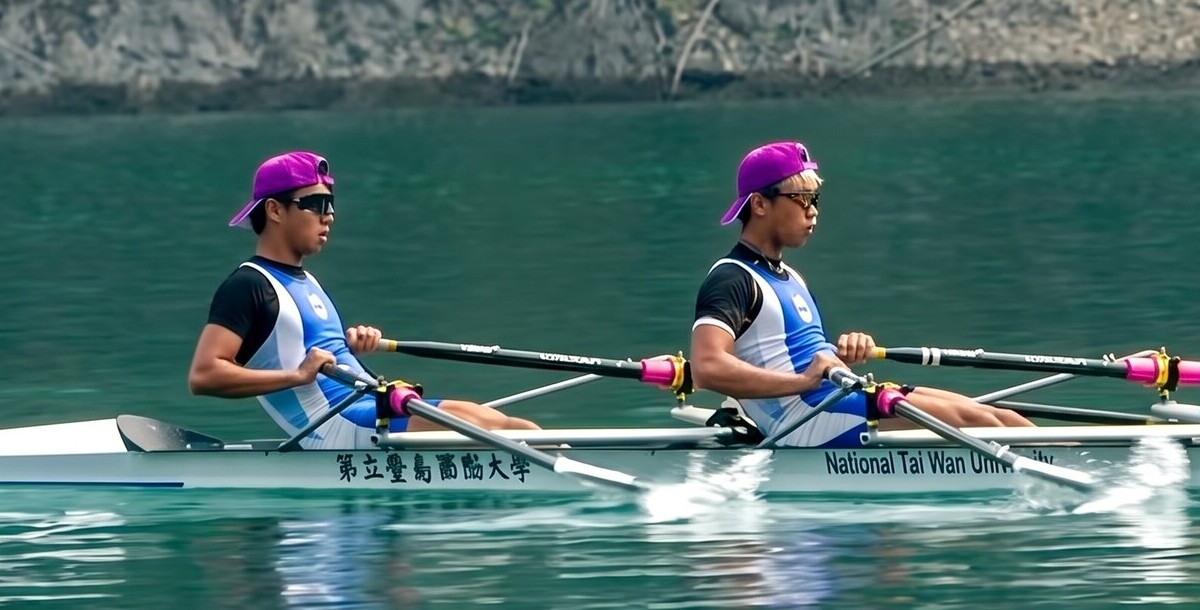 李睿哲則憑藉著豐富經驗，再次代表暨大一舉奪下三面金牌。圖/全大運辦公室提供