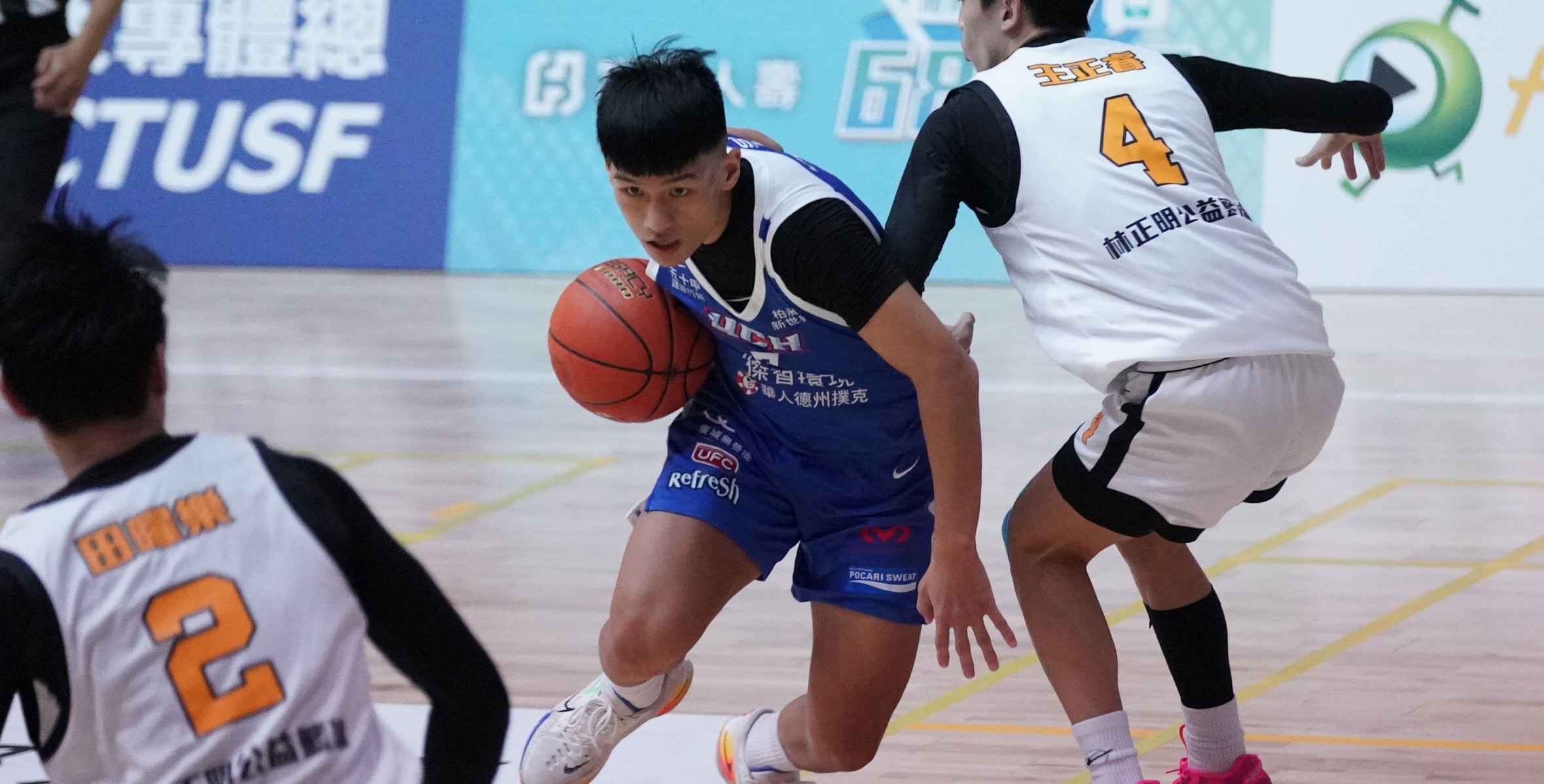 健行科大夏友杰13分。攝/大專體總