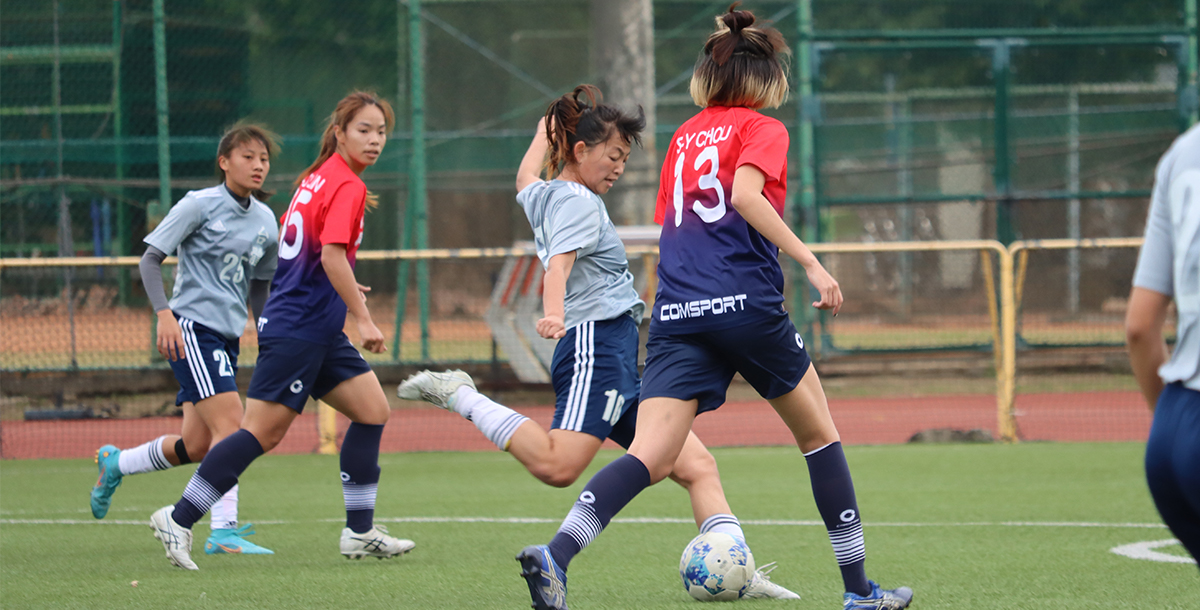 臺體大攻擊火力兇猛,終場以8:0大勝屏大。攝/施芸