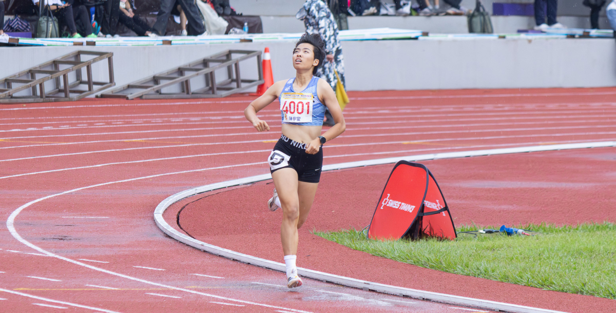 中山醫陳亭安以4231分奪下一般女生組七項全能金牌。攝/SSU特派員 周依柔 (另開新視窗)