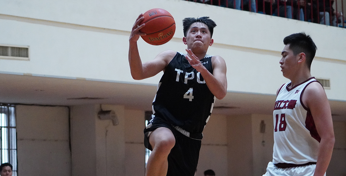 警專隊長王晁偉即將結束學生籃球生涯，邁向下一個挑戰。攝/陳紀瑋