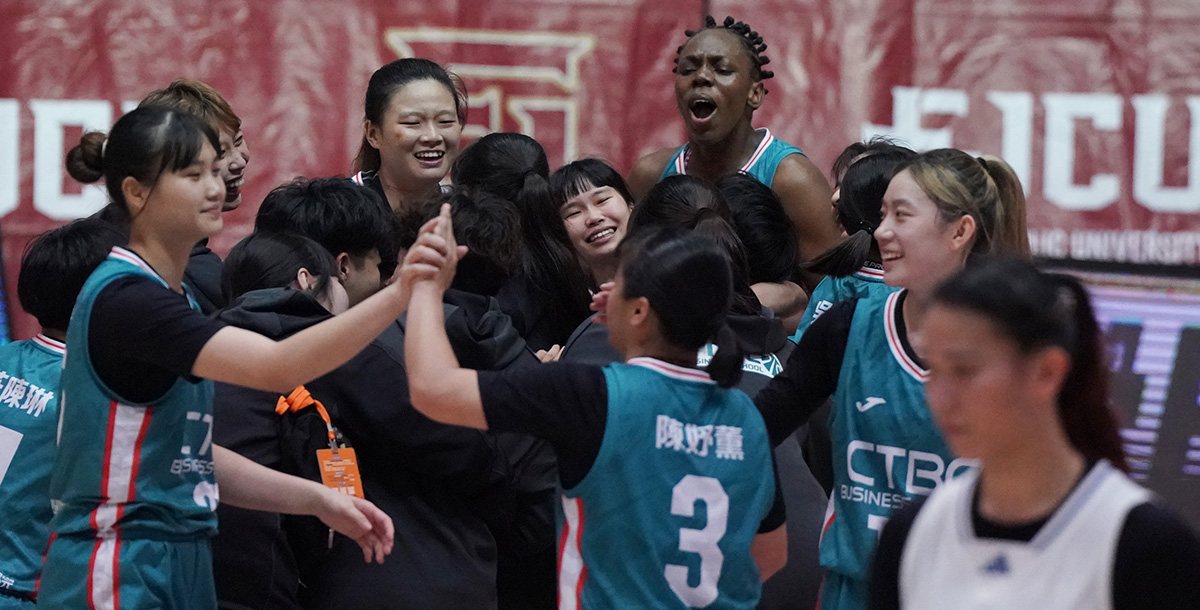 中信學院中斷文化大學28連勝。攝/大專體總