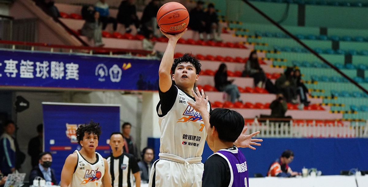 黎明學院謝侄豈16分。攝/大專體總 (另開新視窗)