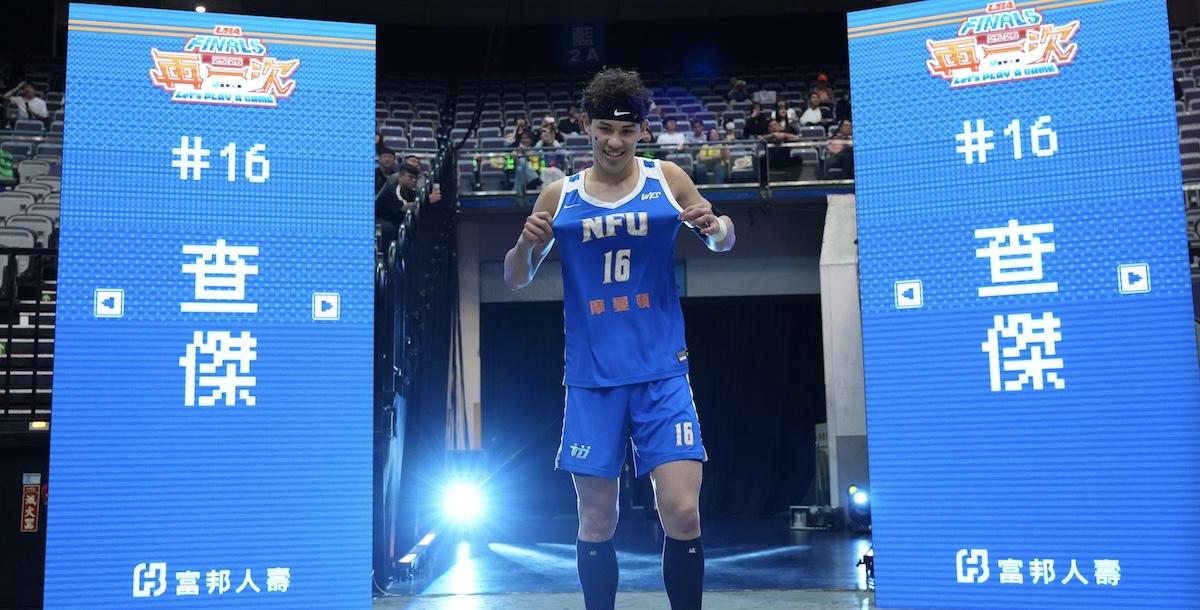 虎尾科大查傑再登小巨蛋，以挑戰者心態迎接競爭與成長。攝/大專體總