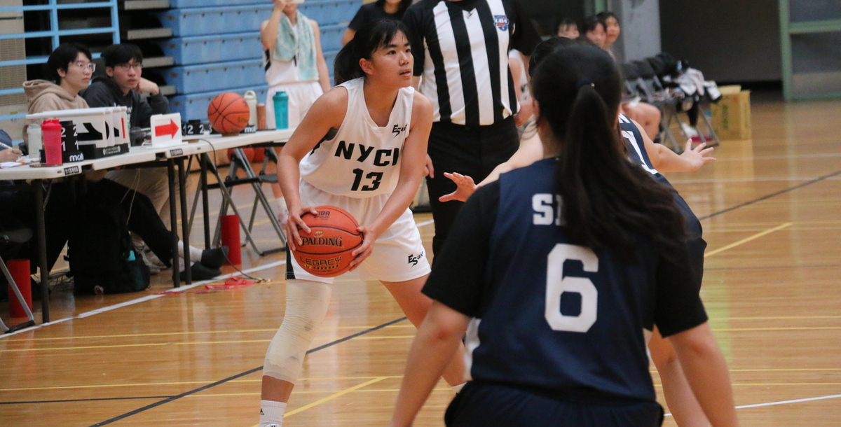 陽明交大隊長李芷萱攻下13分。 攝/陳佑嘉