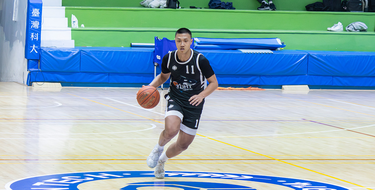 台北海大陳彥廷攻下26分，扮演隊伍進攻箭頭。攝/周依柔