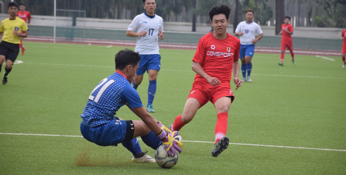 輔仁大學11-0拿下三連勝。攝陳云茹