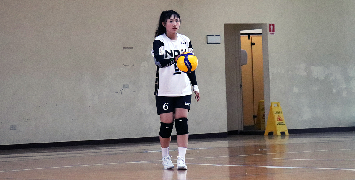 國防隊長薛元寧在第二局替球隊攻下關鍵分。攝／周孫磊