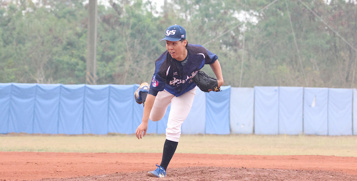 中山先發投手陳柏佑繳出五局無失分好表現。攝/陳姸澄