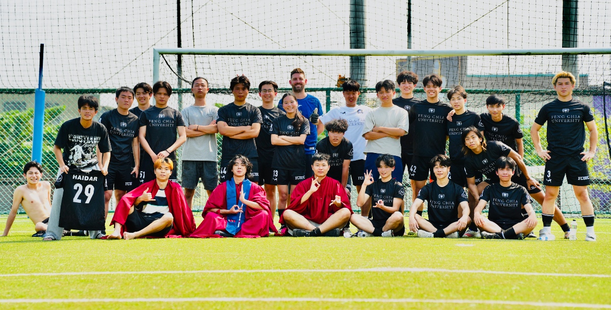 逢甲大學以第十一名收官，團隊氣氛佳。攝／施浚璿