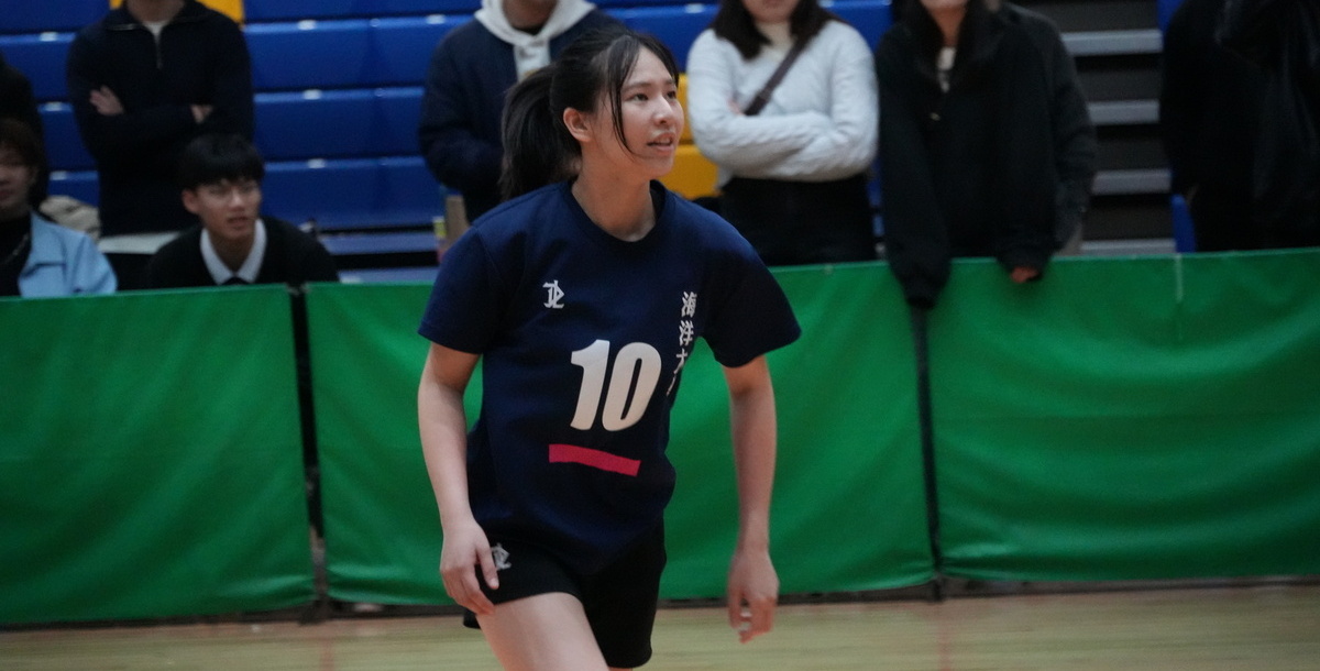 海大隊長李芯。攝/游之睿