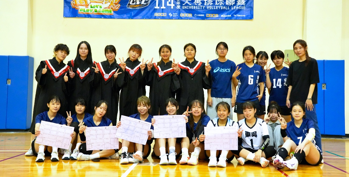 東吳複賽首日兩戰皆以直落三收勝。攝／施浚璿