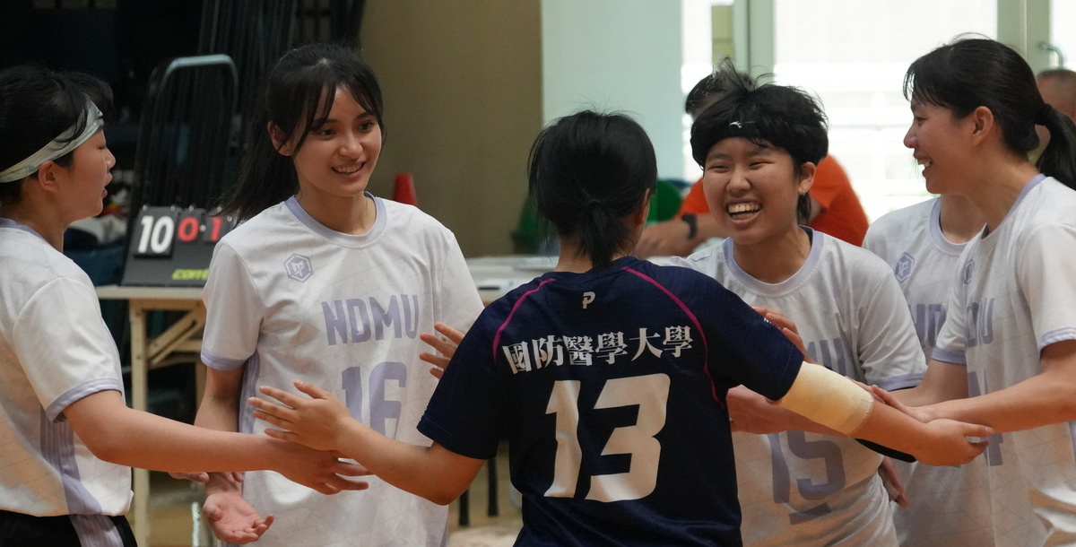 國防醫以更穩定的表現迎接複賽。攝/游之睿