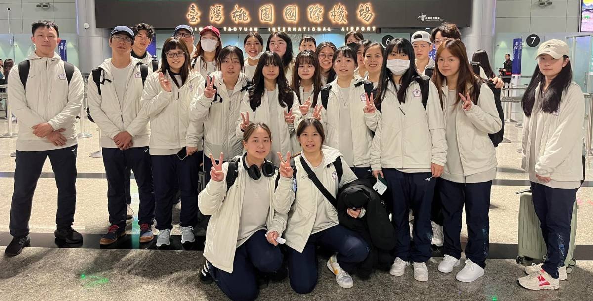 中華隊女子冰球首度派隊與會冬大運。圖取自中華民國冰球協會