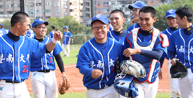 暨南取得兩連勝，晉級希望大。攝/李政穎