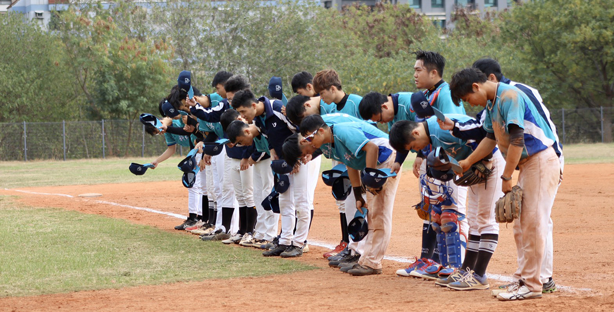 雲林科大守住最後的勝利，拿下排名賽首勝。攝/林瑞妤 