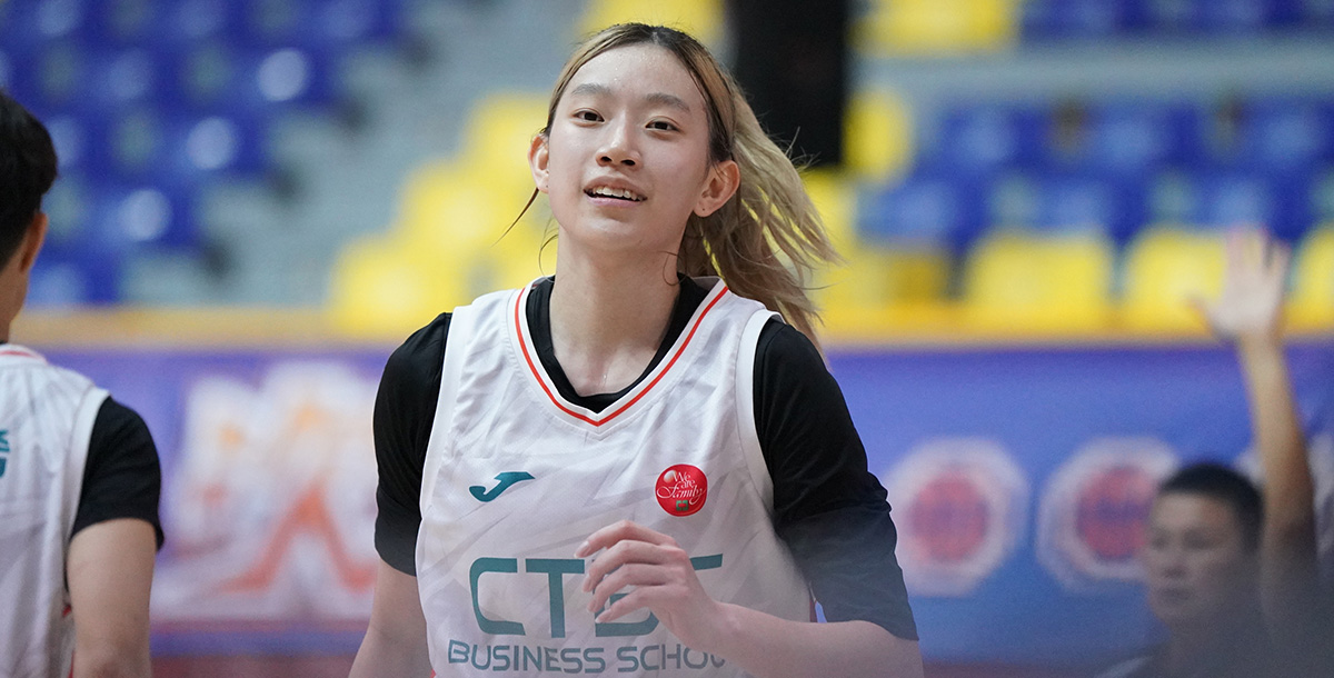 中信呂佳諺攻全隊最高17分。攝/大專體總 (另開新視窗)